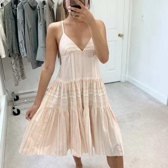 Mara Hoffman Better Cotton Tier Dress - Picture 3 of 6